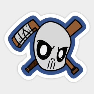 RealCaseyJones Cross Bones Sticker